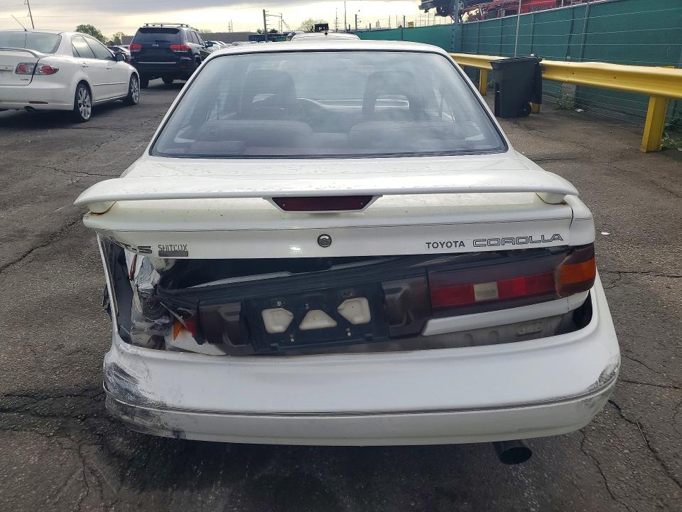 1988 Toyota Corolla მანქანა იყიდება აუქციონზე, vin: JT2AE98C5J3052922, აუქციონის ნომერი: 49968846