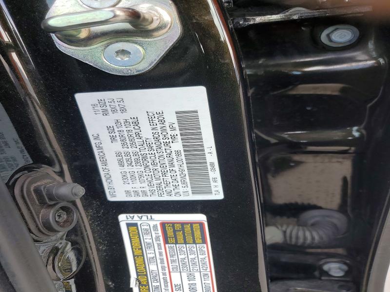 Aukcja sprzedaży 2017 Honda Cr-v, vin: 5J6RW2H91HL001666, numer aukcji: 50687356