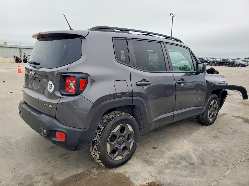51660366 :رقم المزاد ، ZACCJBAB4HPE53078 vin ، 2017 Jeep Renegade مزاد بيع