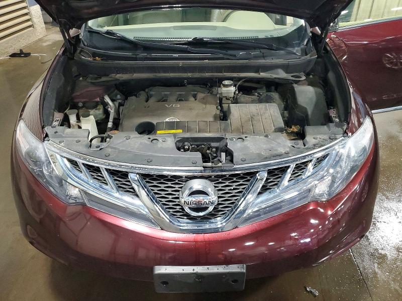 2014 Nissan Murano მანქანა იყიდება აუქციონზე, vin: JN8AZ1MW0EW530508, აუქციონის ნომერი: 51096476