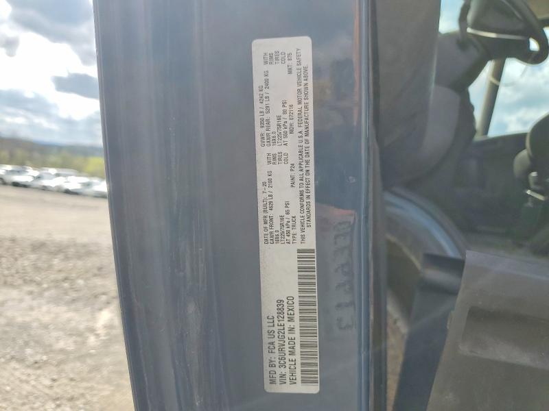 Aukcja sprzedaży 2020 Ram Promaster 3500, vin: 3C6URVJG2LE128839, numer aukcji: 47599746
