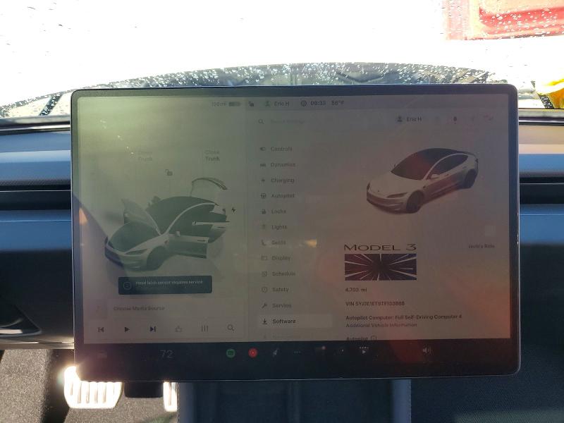 Продаж на аукціоні авто 2026 Tesla Model 3, vin: 5YJ3E1ET9TF133868, номер лоту: 51072206