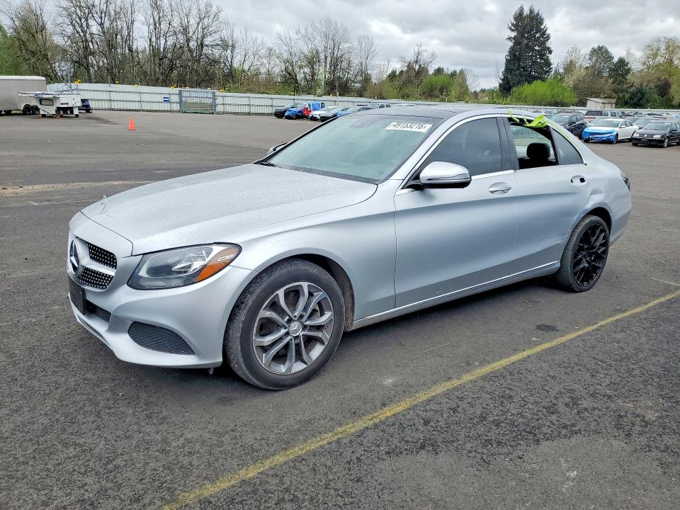 Auction sale of the 2017 Mercedes-benz C, vin: 55SWF4KBXHU187922, lot number: 49153216