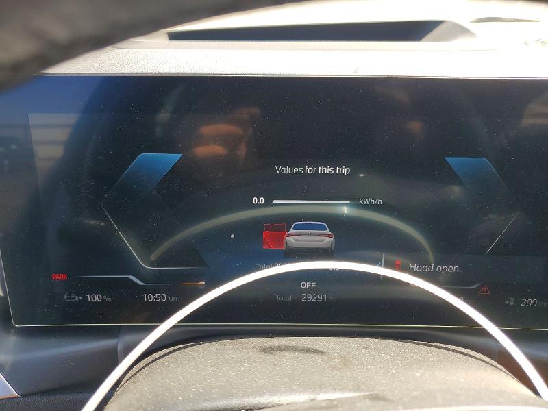 2024 Bmw I4 მანქანა იყიდება აუქციონზე, vin: WBY43AW08RFS74593, აუქციონის ნომერი: 48697716