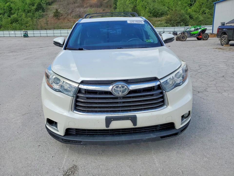 52016626 :رقم المزاد ، 5TDDKRFH7FS109087 vin ، 2015 Toyota Highlander مزاد بيع
