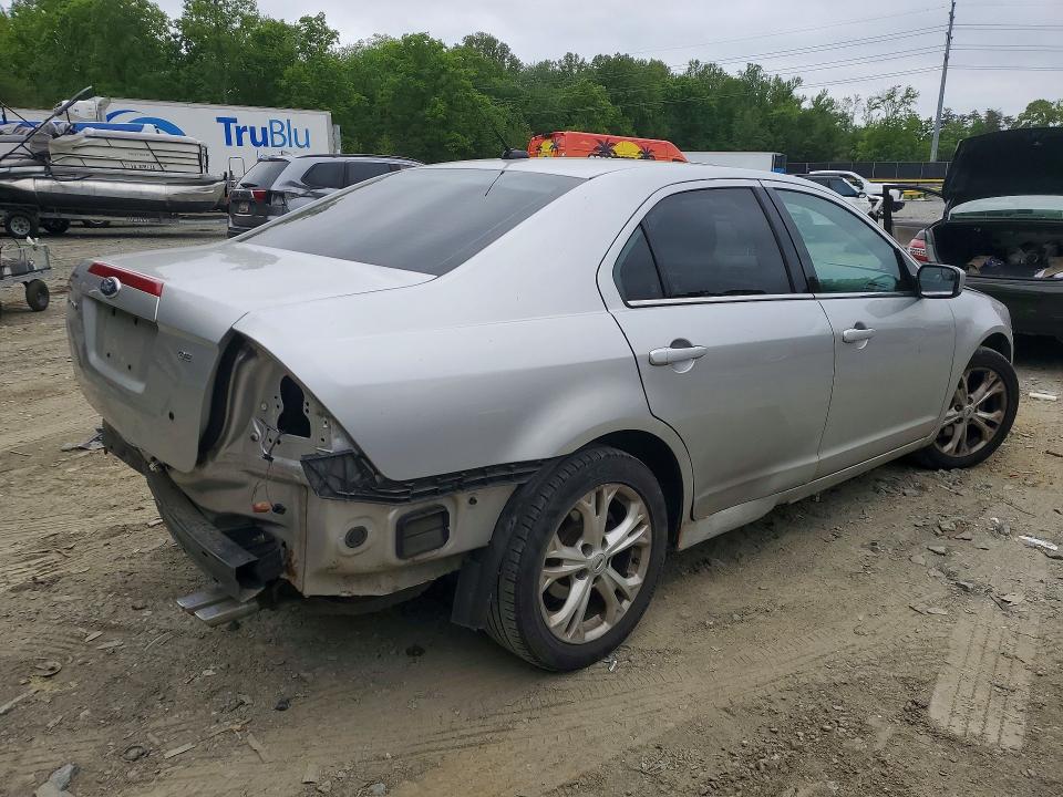 51828816 :رقم المزاد ، 3FAHP0HAXCR120152 vin ، 2012 Ford Fusion مزاد بيع