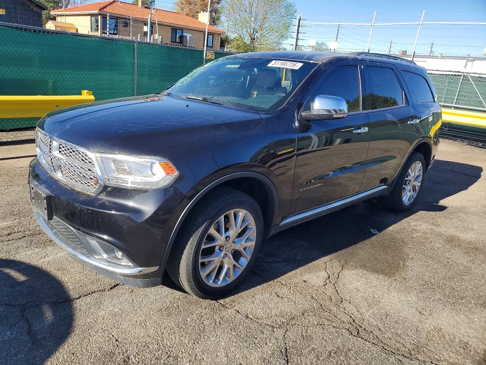 2015 Dodge Durango მანქანა იყიდება აუქციონზე, vin: 1C4RDJEG1FC147992, აუქციონის ნომერი: 51166726