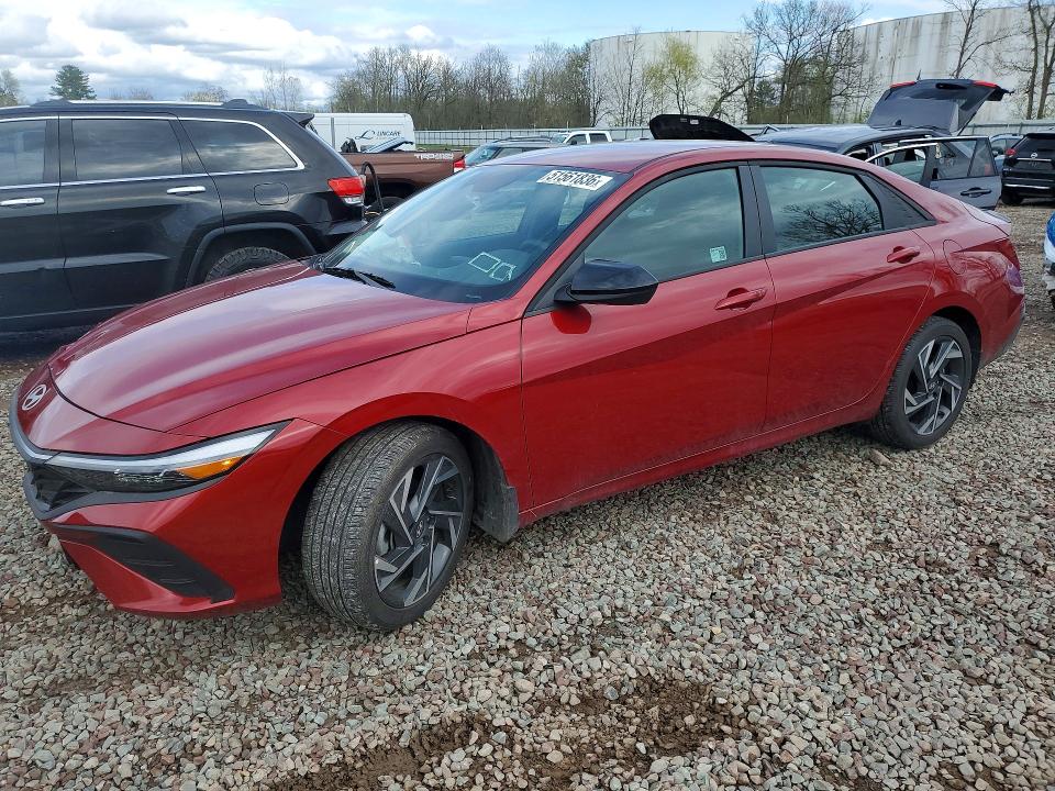 Продаж на аукціоні авто 2025 Hyundai Elantra, vin: KMHLM4DG3SU997289, номер лоту: 51561836