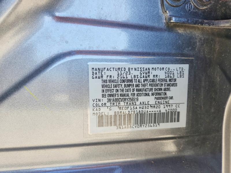 48951626 :رقم المزاد ، 3N1AB8CV0RY256519 vin ، 2024 Nissan Sentra مزاد بيع