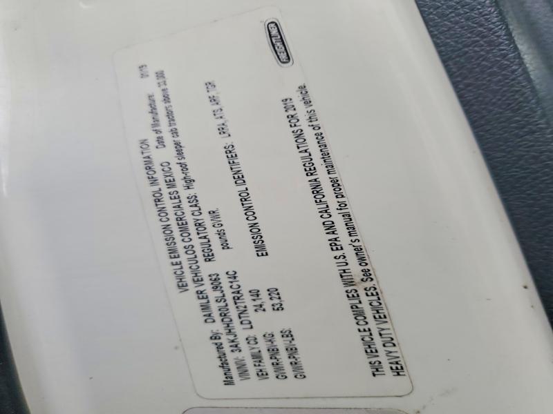 Aukcja sprzedaży 2020 Freightliner Cascadia 126, vin: 3AKJHHDR0LSLJ9063, numer aukcji: 47514696