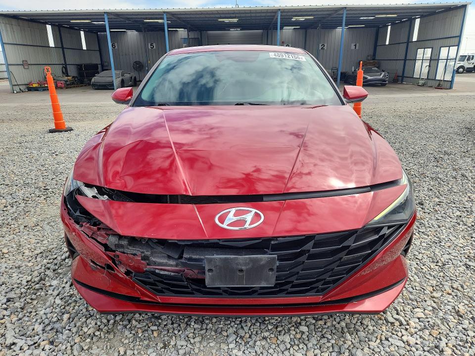 2021 Hyundai Elantra Hybrid მანქანა იყიდება აუქციონზე, vin: KMHLM4AJXMU009413, აუქციონის ნომერი: 48912156