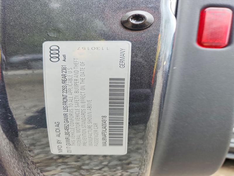 Aukcja sprzedaży 2018 Audi A5, vin: WAU8NAF5XJA004918, numer aukcji: 51468976