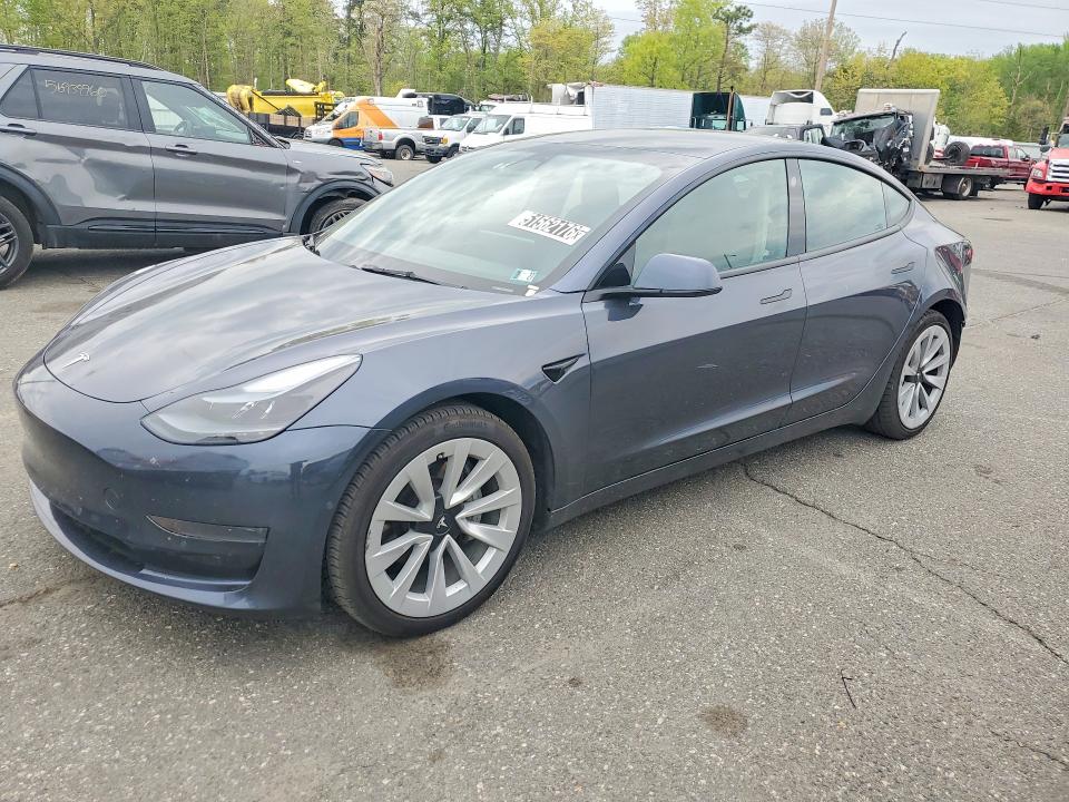 Aukcja sprzedaży 2022 Tesla Model 3, vin: 5YJ3E1EA4NF370673, numer aukcji: 51562176