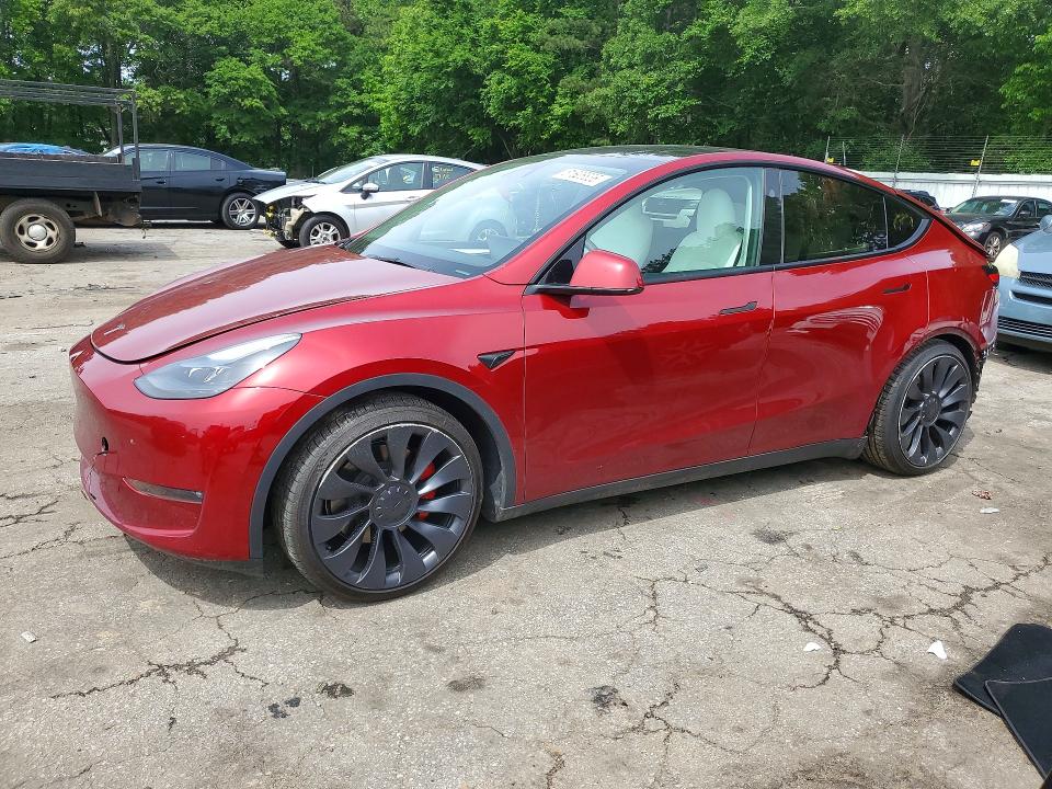 Продажа на аукционе авто 2024 Tesla Model Y, vin: 7SAYGDEF7RF043500, номер лота: 51606836