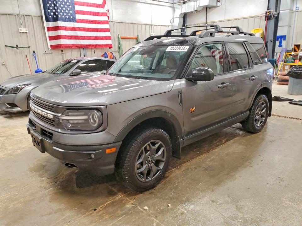 Auction sale of the 2022 Ford Bronco Sport, vin: 3FMCR9D94NRD10722, lot number: 48323656