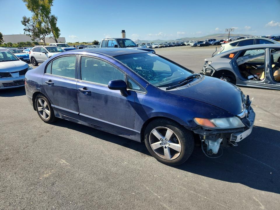 46783276 :رقم المزاد ، JHMFA16877S005834 vin ، 2007 Honda Civic مزاد بيع