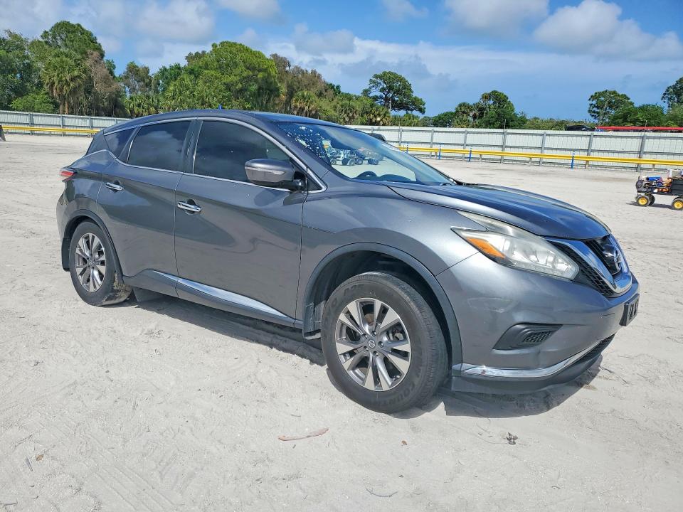 2015 Nissan Murano მანქანა იყიდება აუქციონზე, vin: 5N1AZ2MG8FN240482, აუქციონის ნომერი: 48893476