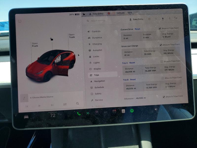 Продаж на аукціоні авто 2021 Tesla Model Y, vin: 5YJYGDEF9MF211675, номер лоту: 51315546