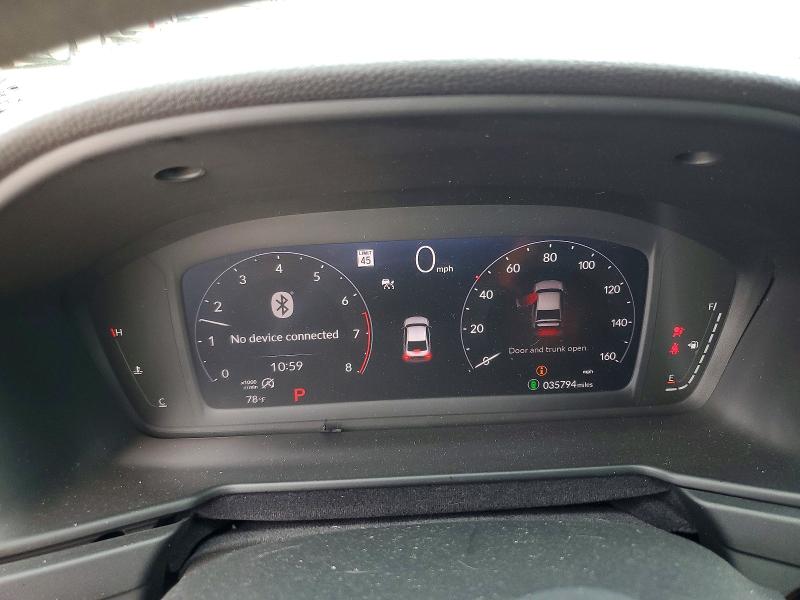 Aukcja sprzedaży 2025 Honda Accord, vin: 1HGCY1F21SA015948, numer aukcji: 49691706