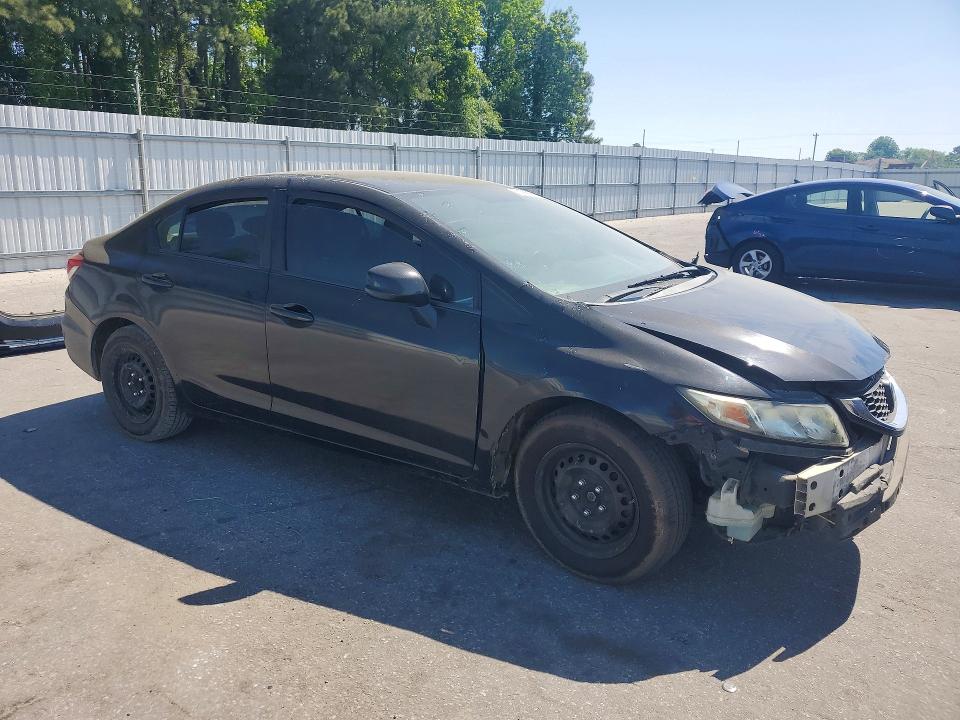 50998966 :رقم المزاد ، 2HGFB2F52DH550600 vin ، 2013 Honda Civic مزاد بيع
