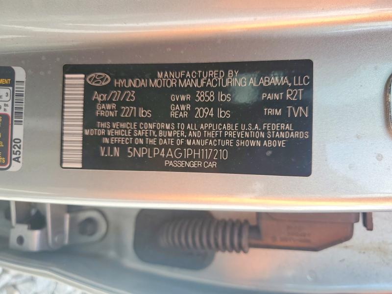 Продажа на аукционе авто 2023 Hyundai Elantra, vin: 5NPLP4AG1PH117210, номер лота: 48346906
