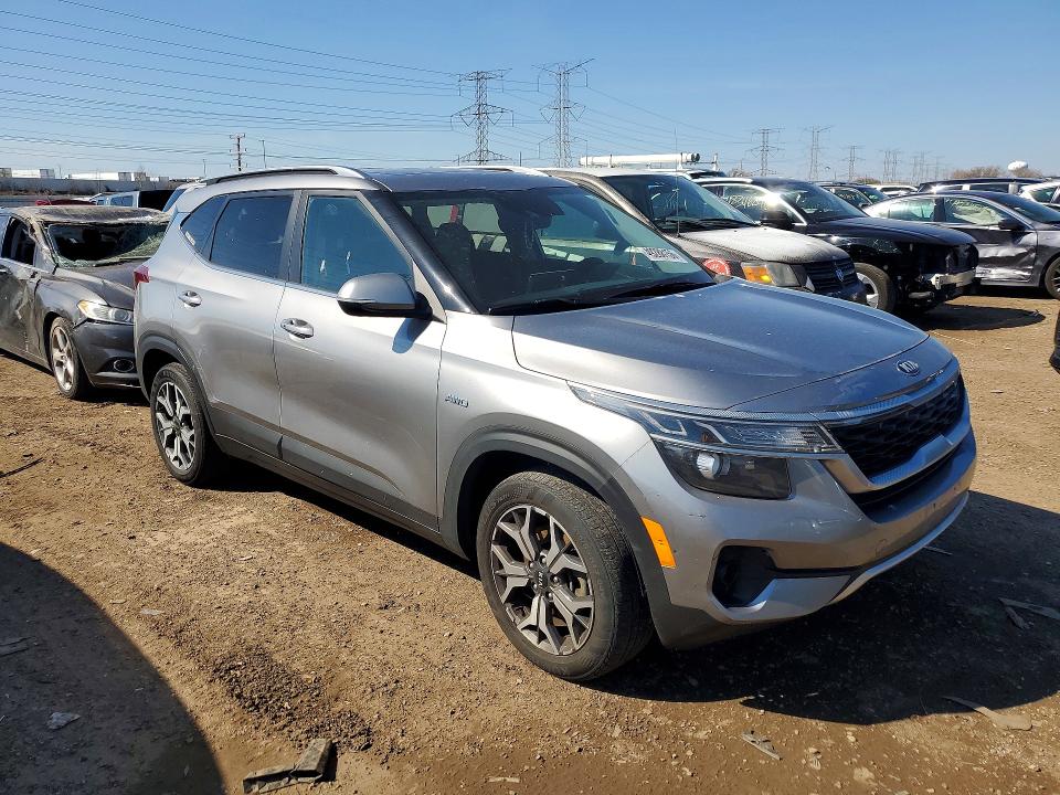 2021 Kia Seltos მანქანა იყიდება აუქციონზე, vin: KNDERCAA6M7165729, აუქციონის ნომერი: 49288156