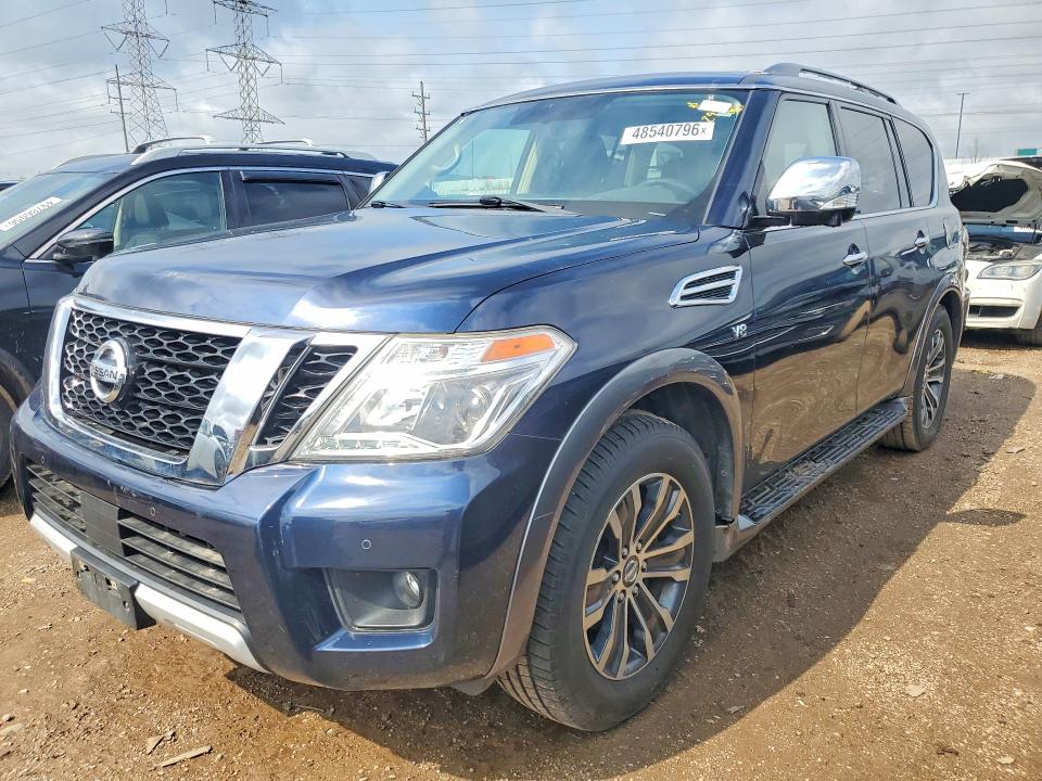 2018 Nissan Armada მანქანა იყიდება აუქციონზე, vin: JN8AY2NC3J9550953, აუქციონის ნომერი: 48540796