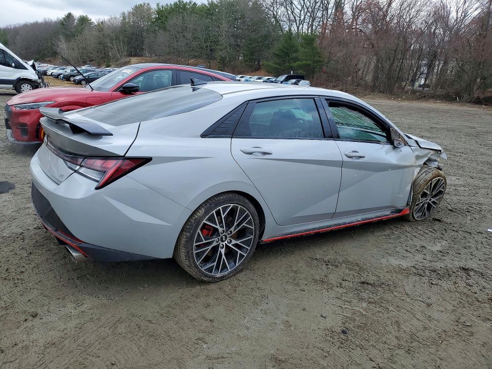2023 Hyundai Elantra N მანქანა იყიდება აუქციონზე, vin: KMHLW4AK8PU018828, აუქციონის ნომერი: 48795946