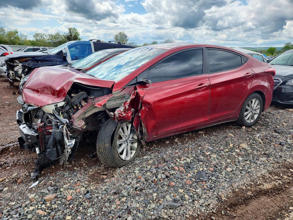 Продаж на аукціоні авто 2014 Hyundai Elantra, vin: 5NPDH4AE8EH479807, номер лоту: 51582326