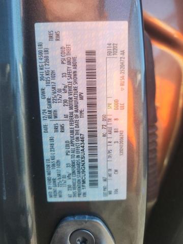 Auction sale of the 2025 Ford Escape, vin: 1FMCU9GNXSUA43467, lot number: 48389846