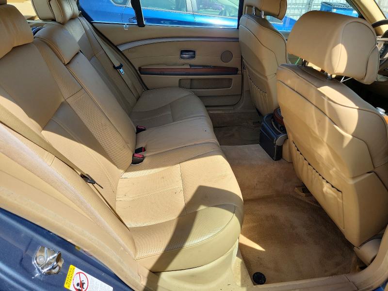 51195106 :رقم المزاد ، WBAHN83557DT70175 vin ، 2007 Bmw 750 مزاد بيع