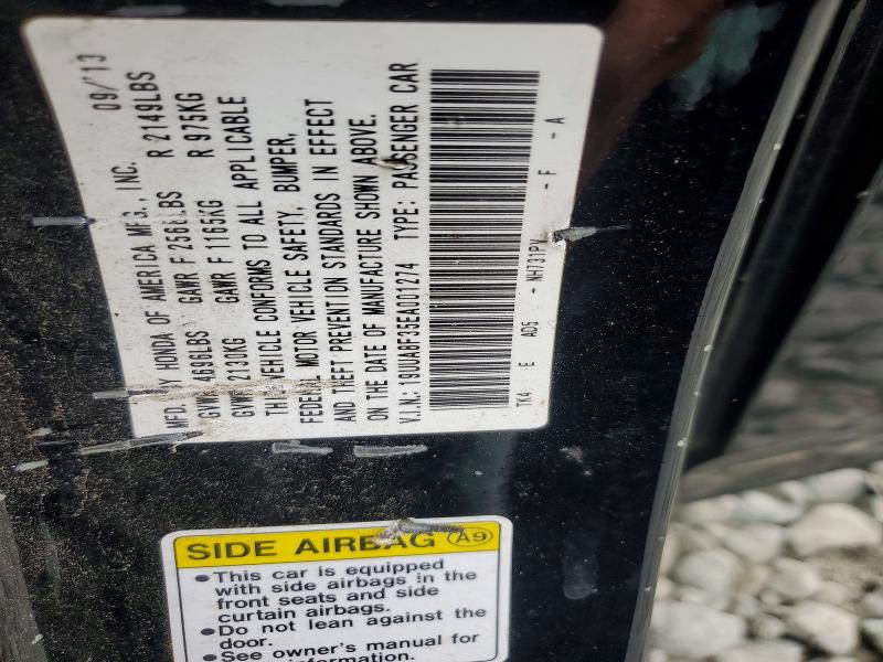 Продаж на аукціоні авто 2014 Acura Tl, vin: 19UUA8F35EA001274, номер лоту: 51550206