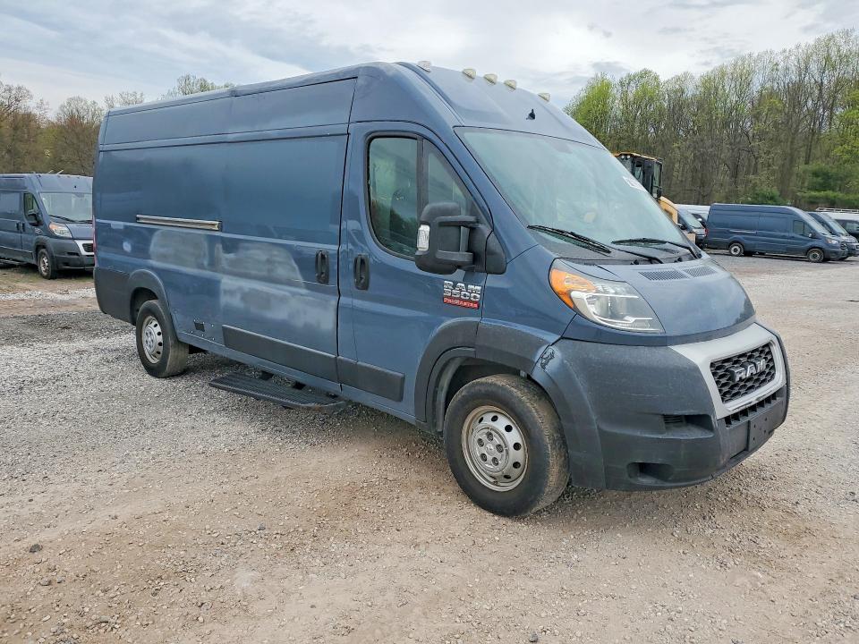 2020 Ram Promaster 3500 მანქანა იყიდება აუქციონზე, vin: 3C6URVJG1LE139962, აუქციონის ნომერი: 54878056