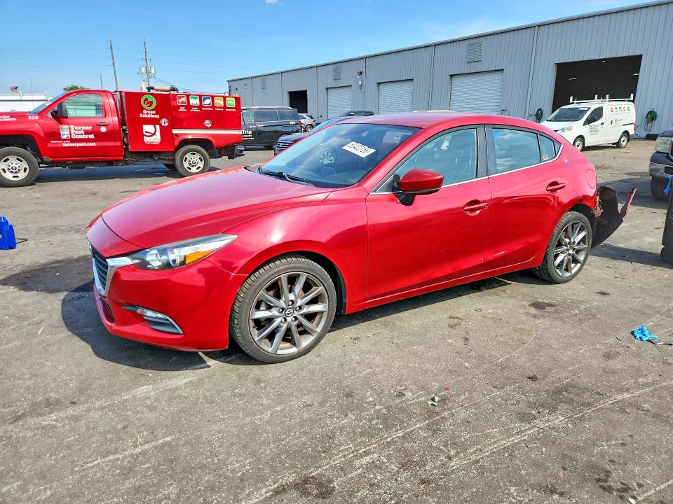 2018 Mazda 3 მანქანა იყიდება აუქციონზე, vin: 3MZBN1V3XJM180943, აუქციონის ნომერი: 50432156