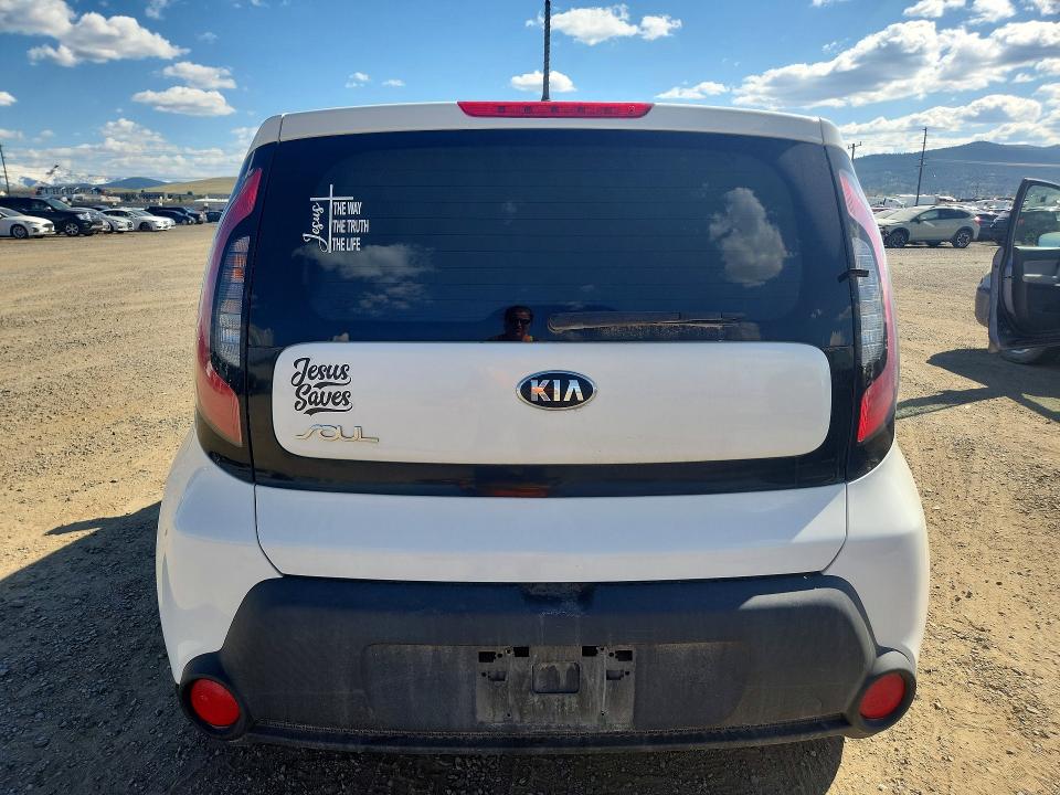 2016 Kia Soul მანქანა იყიდება აუქციონზე, vin: KNDJN2A23G7377778, აუქციონის ნომერი: 51866166
