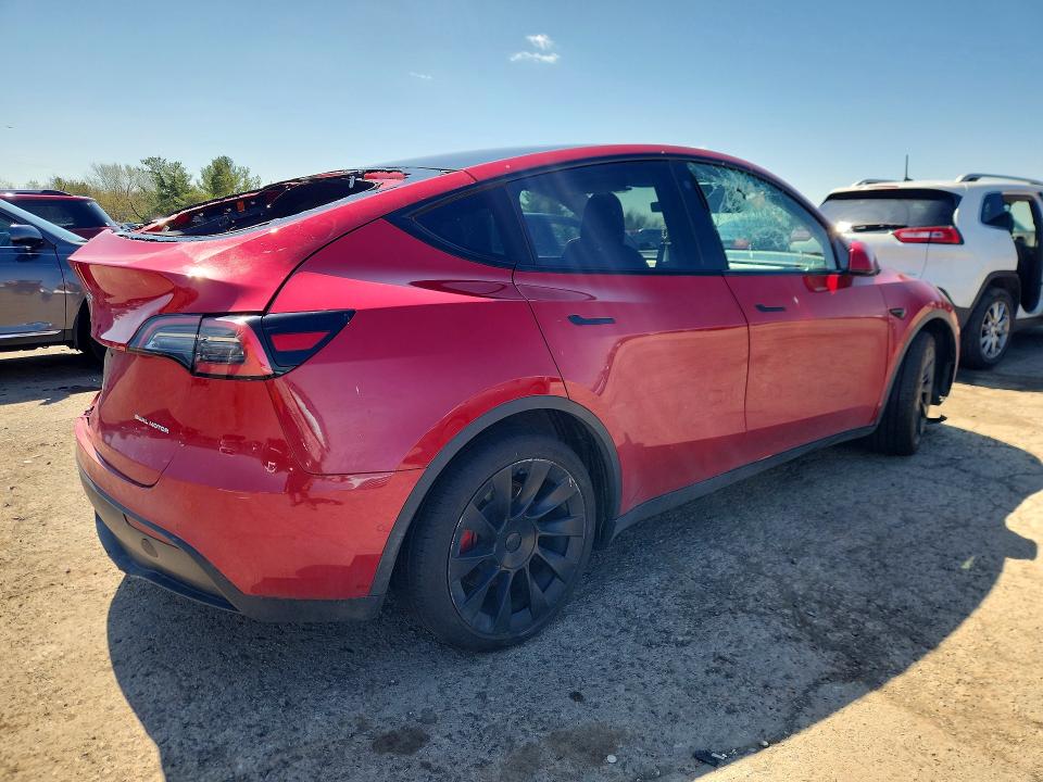 Продажа на аукционе авто 2021 Tesla Model Y, vin: 5YJYGDEE5MF074516, номер лота: 48720536