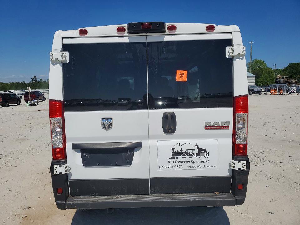 49792716 :رقم المزاد ، 3C6TRVAG7KE508348 vin ، 2019 Ram Promaster 1500 مزاد بيع