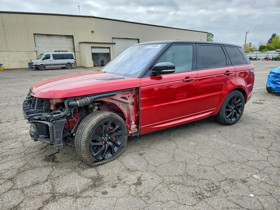 Aukcja sprzedaży 2019 Land Rover Range Rover Sport, vin: SALWV2SV1KA841668, numer aukcji: 51155896