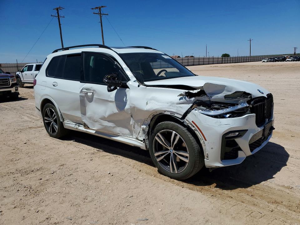 2022 Bmw X7 მანქანა იყიდება აუქციონზე, vin: 5UXCW2C05N9N07559, აუქციონის ნომერი: 51268806