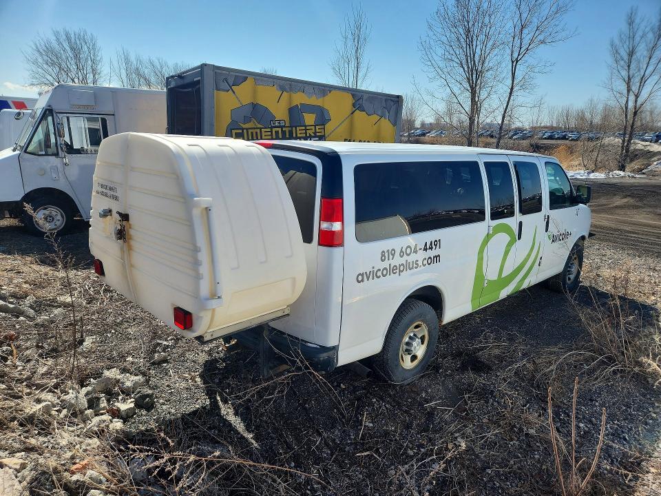 2017 Chevrolet Express G3500 მანქანა იყიდება აუქციონზე, vin: 1GAZGNFGXH1345572, აუქციონის ნომერი: 78748355