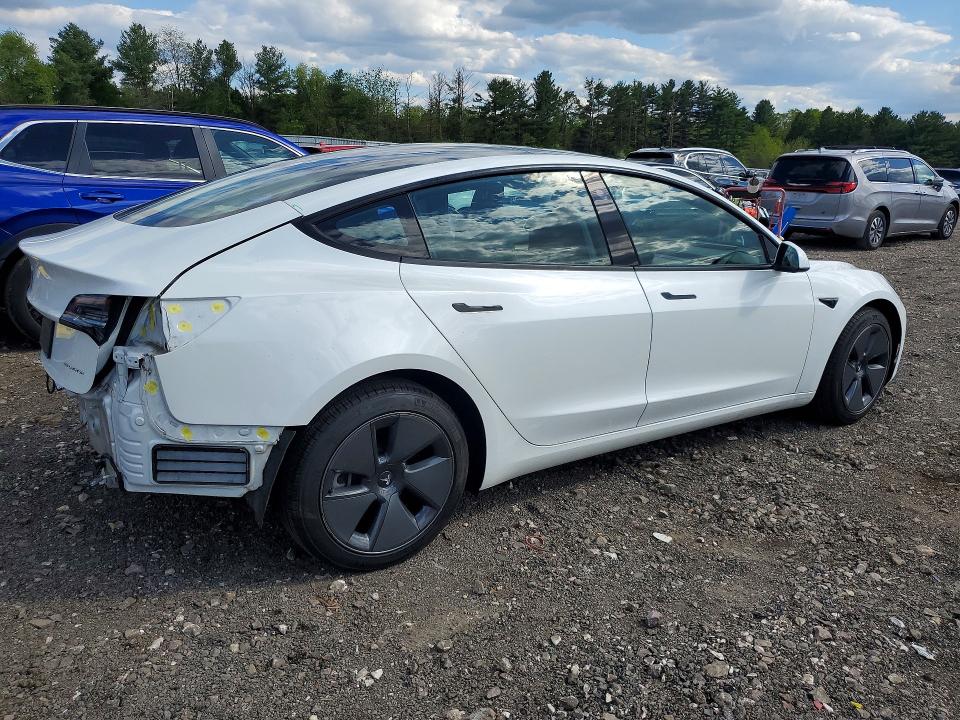 Aukcja sprzedaży 2022 Tesla Model 3, vin: 5YJ3E1EB5NF276262, numer aukcji: 51529536