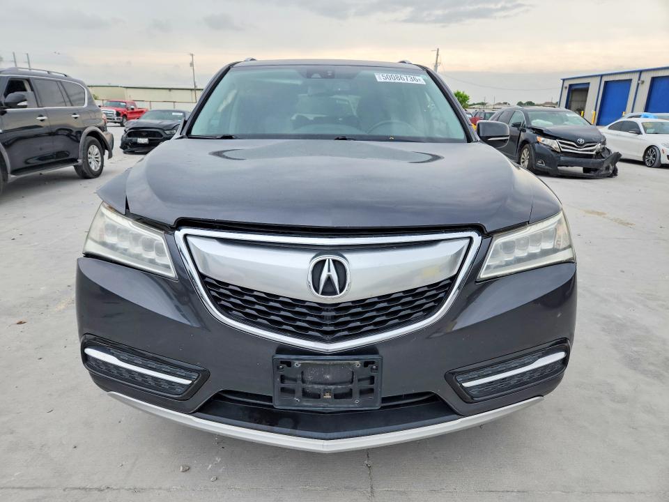 Продажа на аукционе авто 2015 Acura Mdx, vin: 5FRYD4H44FB025000, номер лота: 50086736
