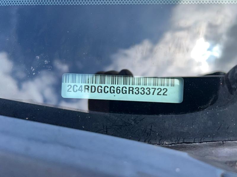 Продаж на аукціоні авто 2016 Dodge Grand Caravan, vin: 2C4RDGCG6GR333722, номер лоту: 50109596