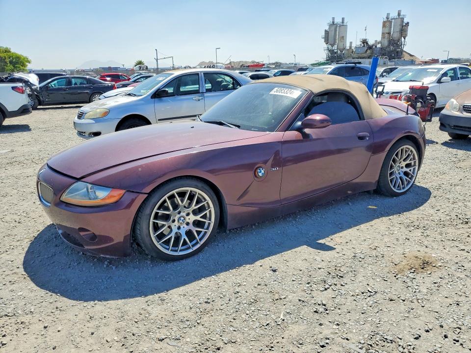 Продажа на аукционе авто 2003 Bmw Z4, vin: 4USBT534X3LT22024, номер лота: 50853246