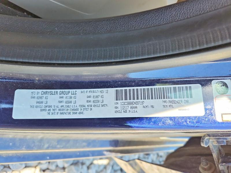 Продажа на аукционе авто 2013 Chrysler 200, vin: 1C3CCBBB8DN597197, номер лота: 50436976
