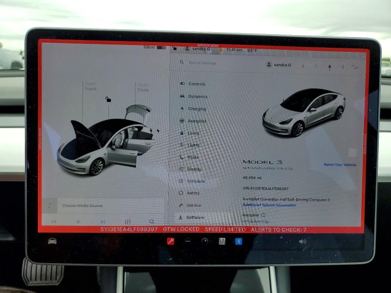Aukcja sprzedaży 2020 Tesla Model 3, vin: 5YJ3E1EA4LF599397, numer aukcji: 50656756