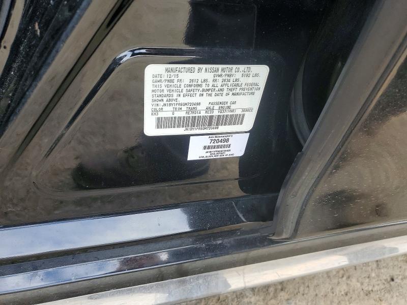 48424796 :رقم المزاد ، JN1BY1PR6GM720498 vin ، 2016 Infiniti Q70l مزاد بيع