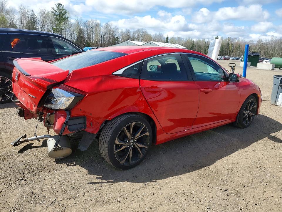 Aukcja sprzedaży 2020 Honda Civic, vin: 2HGFC2F88LH009086, numer aukcji: 51996696