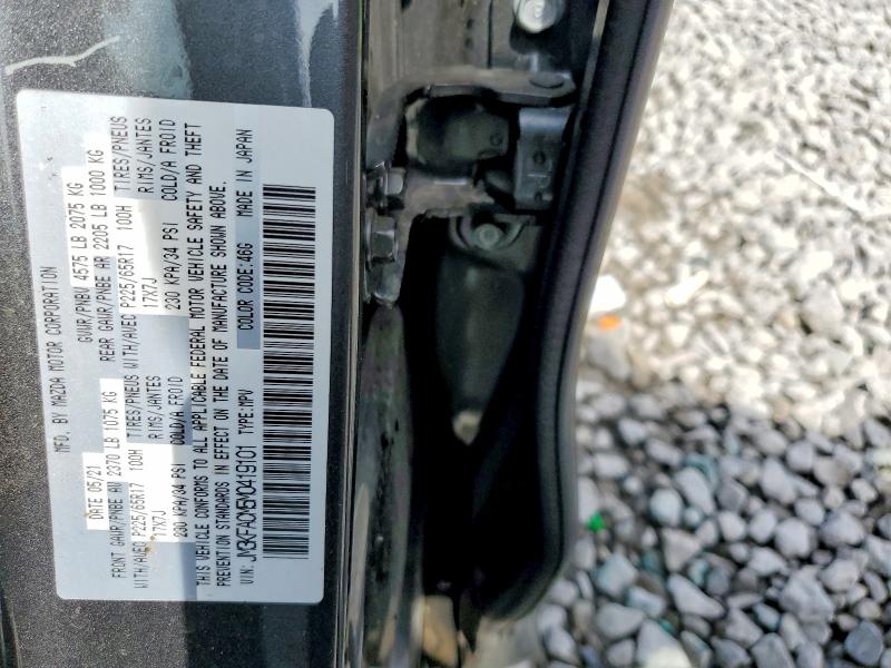 Продаж на аукціоні авто 2021 Mazda Cx-5, vin: JM3KFACM5M0419101, номер лоту: 49967016