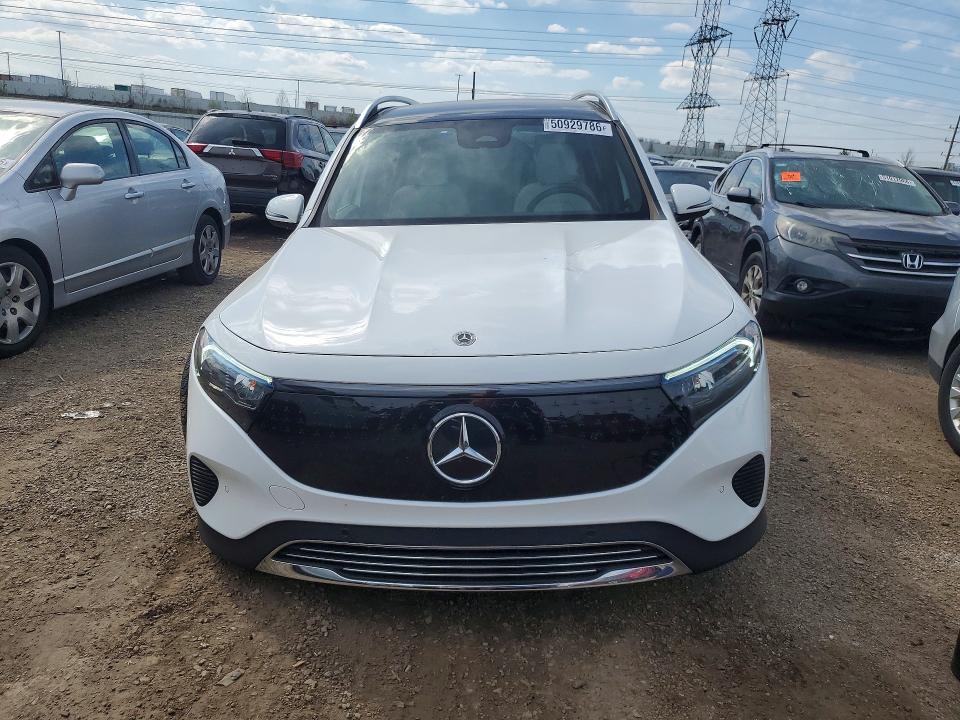 50929786 :رقم المزاد ، W1N9M1DB5RN106045 vin ، 2024 Mercedes-benz Eqb مزاد بيع
